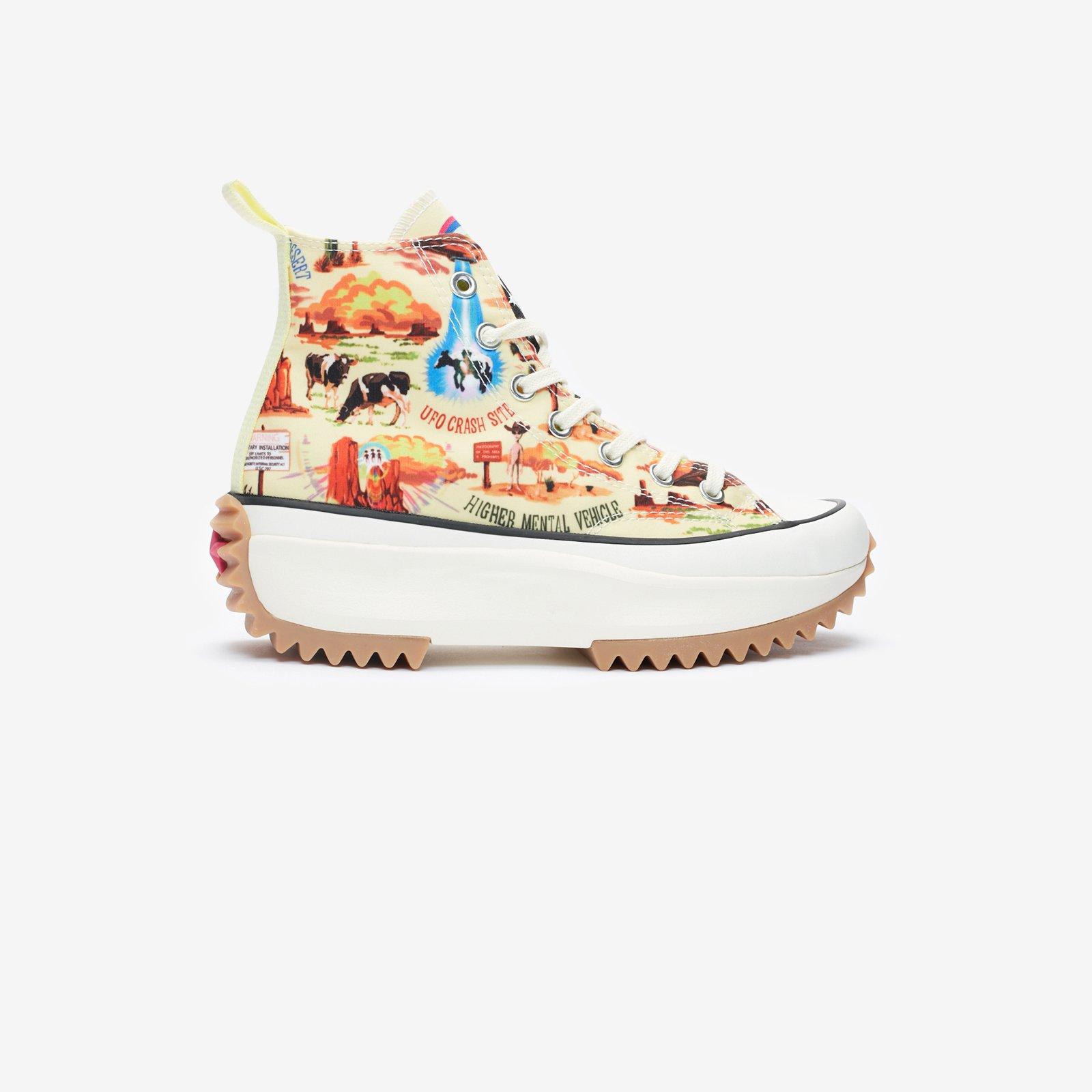 [해외] 컨버스 런스타 하이크 Hi Twisted Resort TENDER YELLOW+EGRET+LIGHT GUM